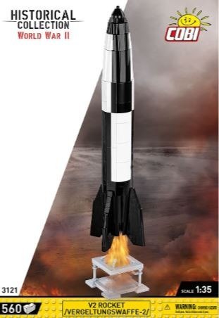 Klocki Rakieta V2 560 elementów Cobi Klocki Klocki Rakieta V2 560 elementów Cobi Klocki