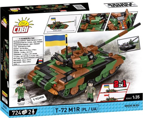 Klocki T-72M1R (PL/UA) Cobi Klocki Klocki T-72M1R (PL/UA) Cobi Klocki