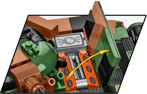 Klocki T-72M1R (PL/UA) Cobi Klocki Klocki T-72M1R (PL/UA) Cobi Klocki