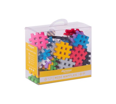 Klocki Waffle Midi 44 elementy Marioinex Klocki Waffle Midi 44 elementy Marioinex