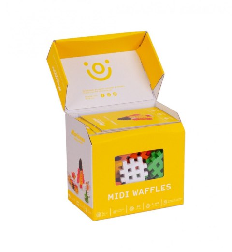 Klocki Waffle Midi 90 elementów Marioinex Klocki Waffle Midi 90 elementów Marioinex