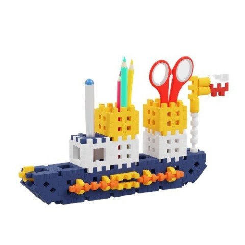 Klocki konstrukcyjne Mini Waffle - Przyborniki pojazdy 140 elementów Marioinex Klocki konstrukcyjne Mini Waffle - Przyborniki pojazdy 140 elementów Marioinex