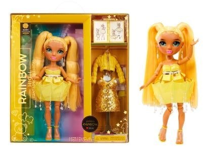 Lalka Rainbow High Fantastic Fashion - YELLOW - Sunny Madison MGA Lalka Rainbow High Fantastic Fashion - YELLOW - Sunny Madison MGA