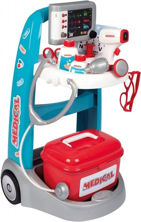 Elektroniczny wózek medyczny Smoby Elektroniczny wózek medyczny Smoby