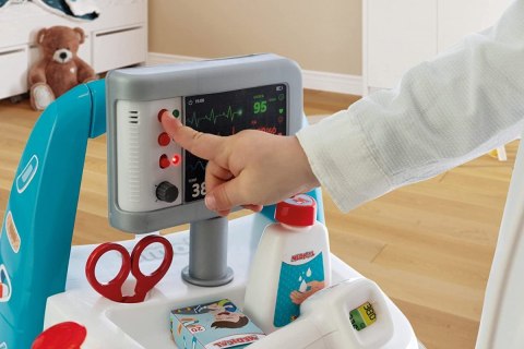 Elektroniczny wózek medyczny Smoby Elektroniczny wózek medyczny Smoby