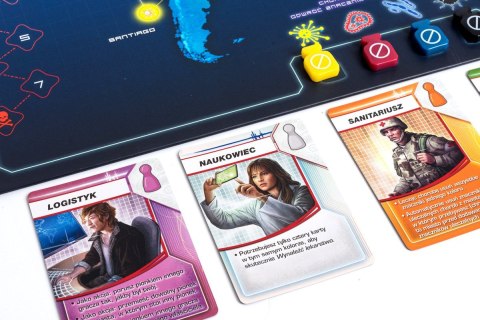 Gra Pandemic wersja polska, nowa edycja Rebel Gra Pandemic wersja polska, nowa edycja Rebel