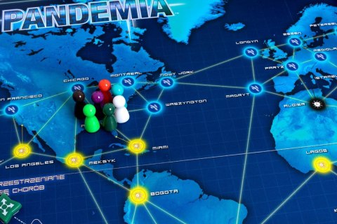 Gra Pandemic wersja polska, nowa edycja Rebel Gra Pandemic wersja polska, nowa edycja Rebel