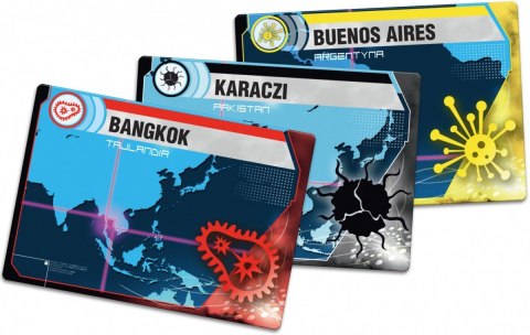 Gra Pandemic wersja polska, nowa edycja Rebel Gra Pandemic wersja polska, nowa edycja Rebel