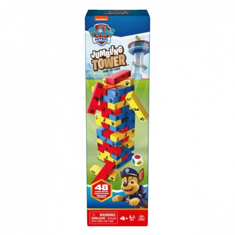 Gra Psi Patrol Wieża Jumbling Tower Spin Master Gra Psi Patrol Wieża Jumbling Tower Spin Master