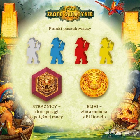 Gra Wyprawa do El Dorado - Złote świątynie Nasza księgarnia Gra Wyprawa do El Dorado - Złote świątynie Nasza księgarnia