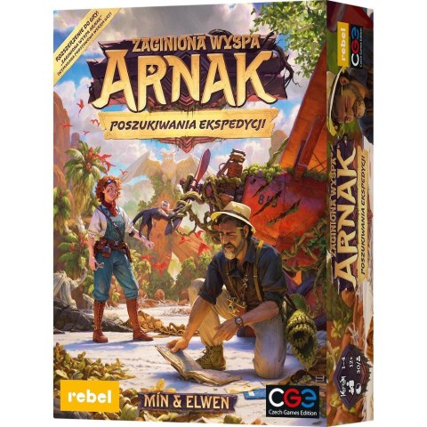 Gra Zaginiona Wyspa Arnak Poszukiwania Ekspedycji Rebel Gra Zaginiona Wyspa Arnak Poszukiwania Ekspedycji Rebel