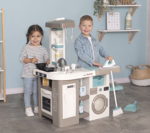 Kuchnia z pralką miniTefal Studio Smoby Kuchnia z pralką miniTefal Studio Smoby