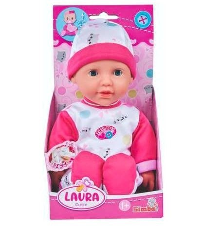 Lalka Laura Słodki bobas z dźwiękiem Simba Lalka Laura Słodki bobas z dźwiękiem Simba