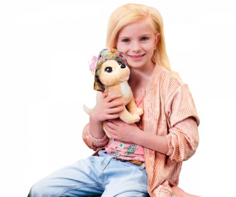 Maskotka Piesek Chi Chi Love Szczęśliwa ogrodniczka Simba Maskotka Piesek Chi Chi Love Szczęśliwa ogrodniczka Simba