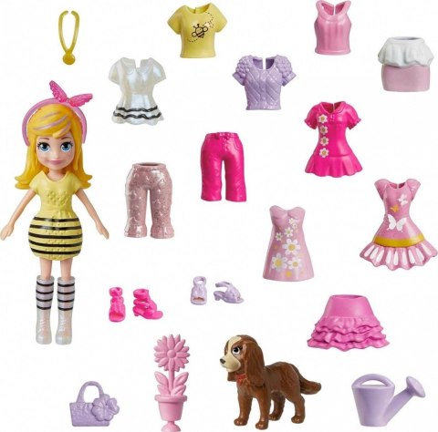 Figurka Polly Pocket Zestaw Modowy przebieranki HKV89 Mattel Figurka Polly Pocket Zestaw Modowy przebieranki HKV89 Mattel