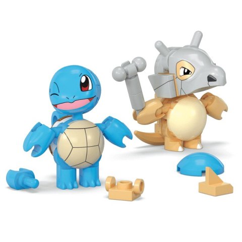 Klocki Mega Pokemon 45 elementów Squirtle i Cubone Mega Bloks Klocki Mega Pokemon 45 elementów Squirtle i Cubone Mega Bloks