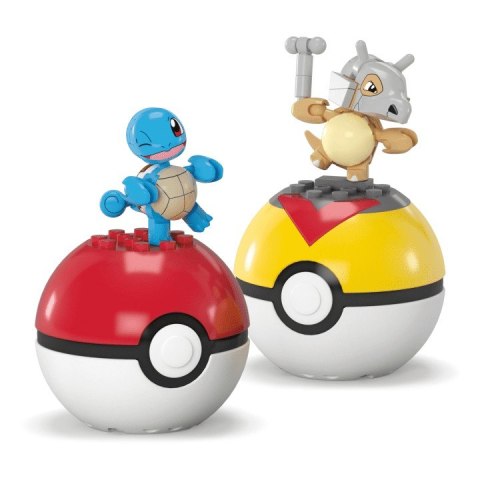 Klocki Mega Pokemon 45 elementów Squirtle i Cubone Mega Bloks Klocki Mega Pokemon 45 elementów Squirtle i Cubone Mega Bloks