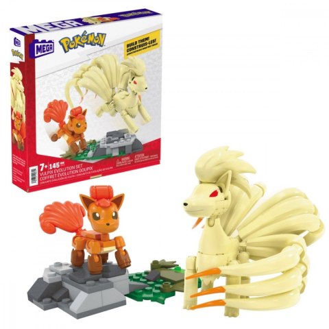 Klocki Mega Pokemon Klocki Ewolucja Vulpixa Mega Bloks Klocki Mega Pokemon Klocki Ewolucja Vulpixa Mega Bloks
