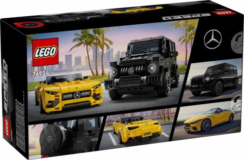 Klocki Speed Champions 76924 Mercedes-AMG G 63 i Mercedes-AMG SL 63 LEGO Klocki Speed Champions 76924 Mercedes-AMG G 63 i Mercedes-AMG SL 63 LEGO
