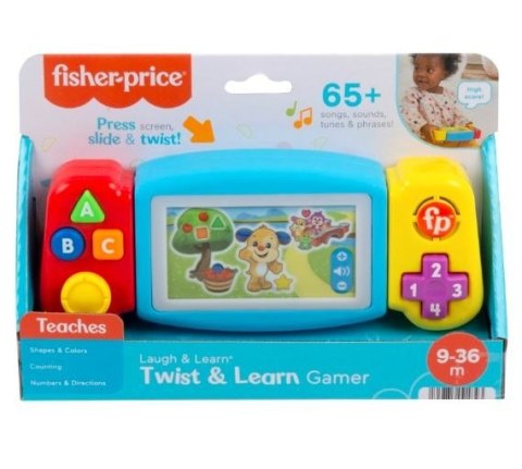 Konsola ABC Małego Gracza Ucz się i śmiej Fisher Price Konsola ABC Małego Gracza Ucz się i śmiej Fisher Price