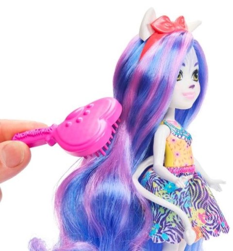 Lalka Deluxe Enchantimals Zebra Mattel Lalka Deluxe Enchantimals Zebra Mattel