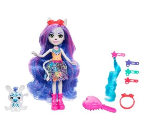 Lalka Deluxe Enchantimals Zebra Mattel Lalka Deluxe Enchantimals Zebra Mattel