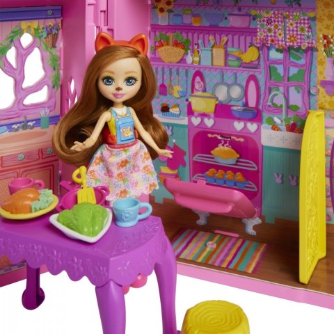 Lalka Enchantimals Domek przyjaźni z meblami i akcesoriami Mattel Lalka Enchantimals Domek przyjaźni z meblami i akcesoriami Mattel
