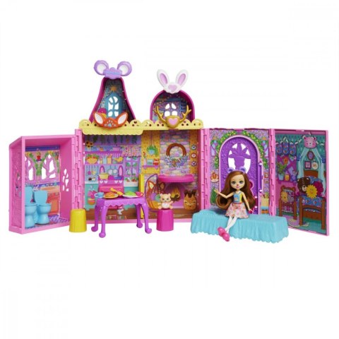 Lalka Enchantimals Domek przyjaźni z meblami i akcesoriami Mattel Lalka Enchantimals Domek przyjaźni z meblami i akcesoriami Mattel
