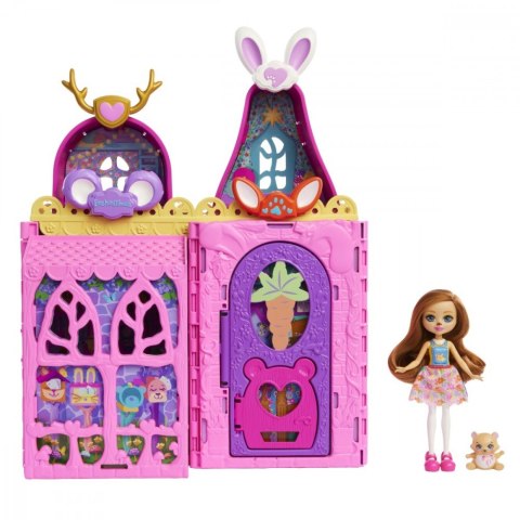 Lalka Enchantimals Domek przyjaźni z meblami i akcesoriami Mattel Lalka Enchantimals Domek przyjaźni z meblami i akcesoriami Mattel