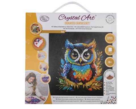 Obraz Crystal Art Sowa Epee Obraz Crystal Art Sowa Epee