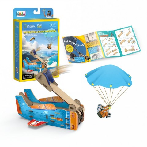 Puzzle 3D National Geographic Wyrzutnia spadochronowa Cubic Fun Puzzle 3D National Geographic Wyrzutnia spadochronowa Cubic Fun
