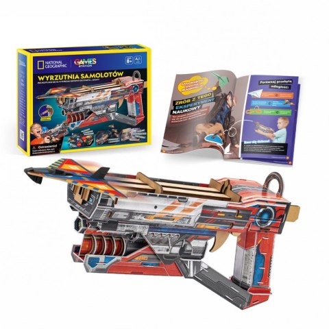 Puzzle 3D Wyrzutnia samolotów Cubic Fun Puzzle 3D Wyrzutnia samolotów Cubic Fun