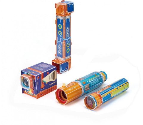 Puzzle 3D Zestaw z kolorami i światłem Cubic Fun Puzzle 3D Zestaw z kolorami i światłem Cubic Fun