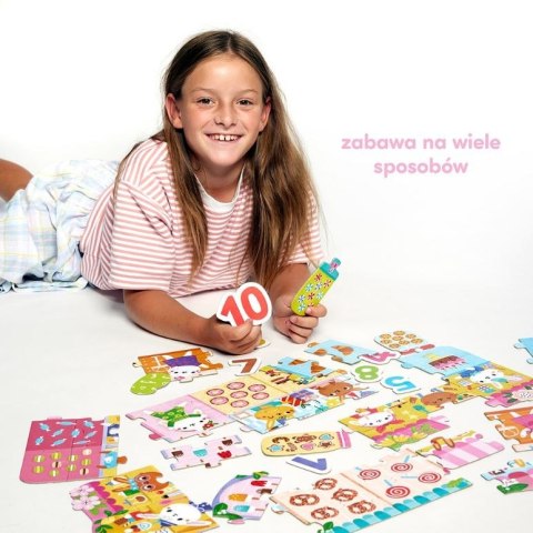 Puzzle Cyfry Króliczki CzuCzu Puzzle Cyfry Króliczki CzuCzu