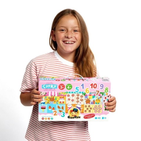 Puzzle Cyfry Króliczki CzuCzu Puzzle Cyfry Króliczki CzuCzu