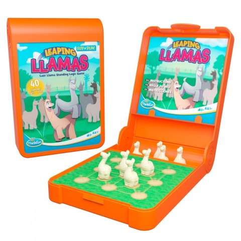Gra Flip & Play Skaczące lamy Ravensburger Polska Gra Flip & Play Skaczące lamy Ravensburger Polska