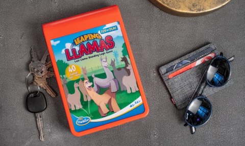 Gra Flip & Play Skaczące lamy Ravensburger Polska Gra Flip & Play Skaczące lamy Ravensburger Polska