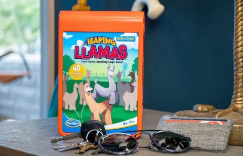 Gra Flip & Play Skaczące lamy Ravensburger Polska Gra Flip & Play Skaczące lamy Ravensburger Polska
