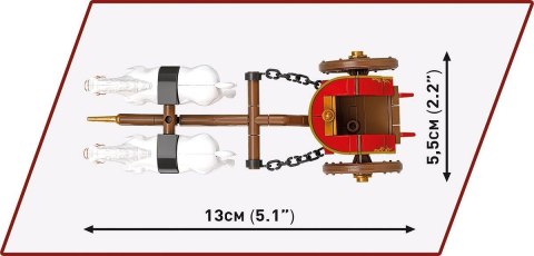 Klocki Imperium Romanum - Rydwan 93 klocki Cobi Klocki Klocki Imperium Romanum - Rydwan 93 klocki Cobi Klocki