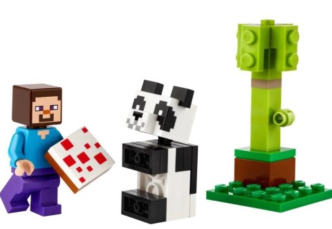 Klocki Minecraft 30672 Steve i mała panda LEGO Klocki Minecraft 30672 Steve i mała panda LEGO