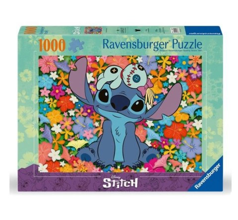 Puzzle 1000 elementów Stitch Ravensburger Polska Puzzle 1000 elementów Stitch Ravensburger Polska