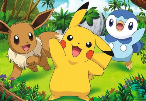 Puzzle 2x24 elementy Pokemon Ravensburger Polska Puzzle 2x24 elementy Pokemon Ravensburger Polska