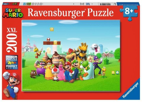 Puzzle 200 elementów XXL Super Mario Ravensburger Polska Puzzle 200 elementów XXL Super Mario Ravensburger Polska