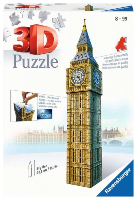 Puzzle 216 elementów Big Ben Ravensburger Polska Puzzle 216 elementów Big Ben Ravensburger Polska