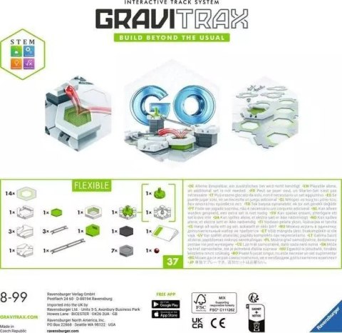 Zestaw Gravitrax GO Flexible Ravensburger Polska Zestaw Gravitrax GO Flexible Ravensburger Polska
