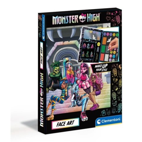 Zestaw do malowania twarzy Monster High Clementoni Zestaw do malowania twarzy Monster High Clementoni