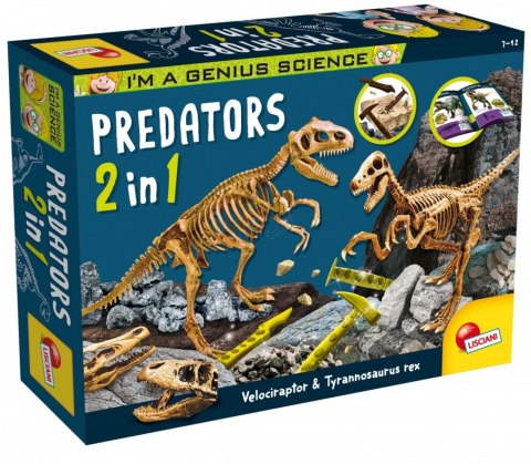 Zestaw edukacyjny Im Genius Predators 2w1 Lisciani Zestaw edukacyjny Im Genius Predators 2w1 Lisciani