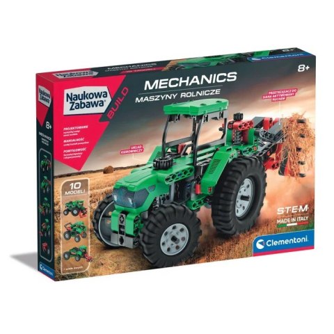Zestaw konstrukcyjny Laboratorium mechaniki Maszyny rolnicze Clementoni Zestaw konstrukcyjny Laboratorium mechaniki Maszyny rolnicze Clementoni