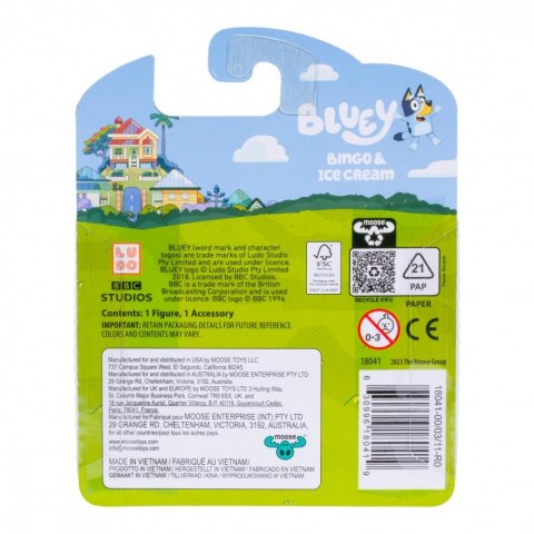 Figurka Bluey Początek zabawy 1-pak asortyment Tm Toys Figurka Bluey Początek zabawy 1-pak asortyment Tm Toys