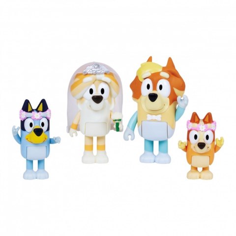 Figurki Bluey Wesele wujka 4-pak Tm Toys Figurki Bluey Wesele wujka 4-pak Tm Toys